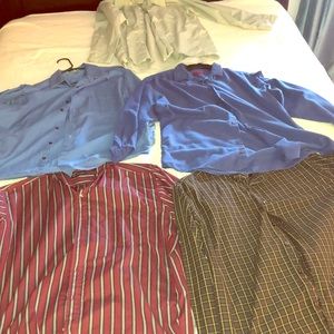 Assorted lot of men’s ls dress shirts 👔